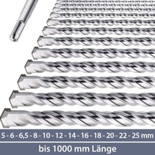 Steinbohrer Hammerbohrer Betonbohrer SDS Plus Beton Bohrer Ø 5..25 mm, bis 100cm