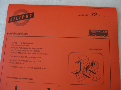 Liliput 904 08 - #, 72...