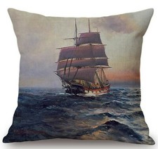Kissenbezug canvas stoff - kissenbezug, canvas-stoff