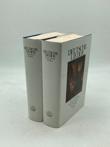 Deutsche lieder volumes - band, 1
