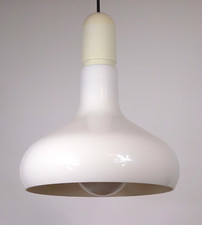 Nostalgische 70er Jahre Vintage Staff Leuchten Hängelampe Kunststoff Metall