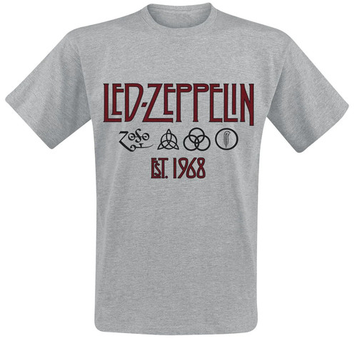Led zeppelin shirt herren - led, t-shirt