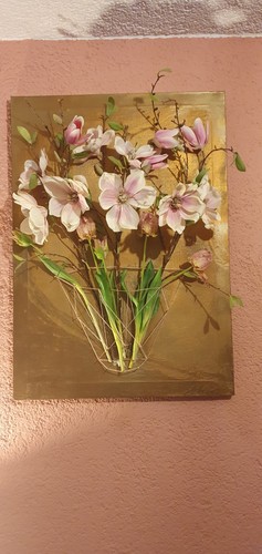 Wandbild bild kunstblumen - 3d,