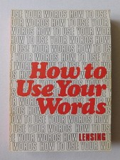 How to Use Your Words Lernwörterbuch in Sachgruppen Englisch Wörterbuch Worte