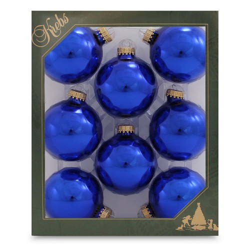 Weihnachtskugeln blau