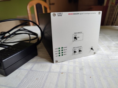 Weiss dac 204 wandler - d/a, wandler,