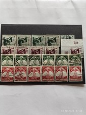 Deutsches Reich  1935 Hitler-Jugend + Reichsparteitag Mi:584-587 Gestempelt 