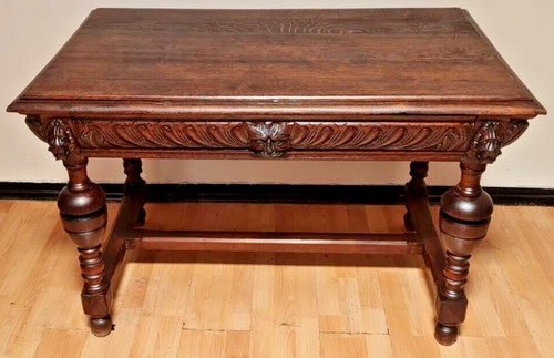 Antik schreibtisch - ,
