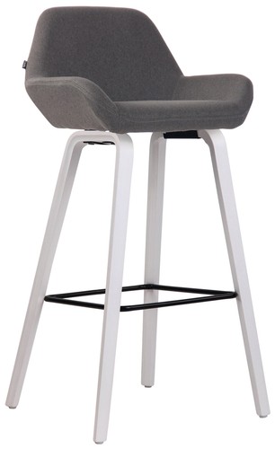 Barhocker newnan stoff fuß - barhocker,