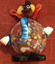 Murano Glas „Clown“ Höhe