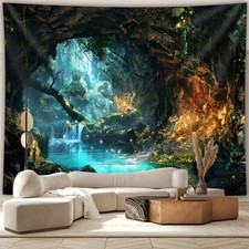 Extra großer 3D-Wandteppich