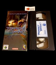 PERFECT DARK NINTENDO 64 CINTA