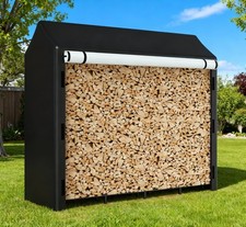 XXXL Kaminholzregal Außen