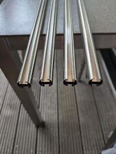 Innenlauf Gardinenstangen 2 läufig, 120 mm und 240 mm, Zubehör wie auf den Fotos