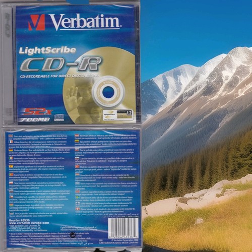 Verbatim lightscribe r - verbatim, cd-r