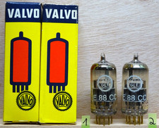 Pair: VALVO E88CC PHILIPS made