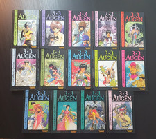 ⭐ 3x3 Augen Manga Konvolut (Yuzo Takada, Carlsen)