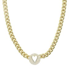 DJADEE necklace "heart" 18K