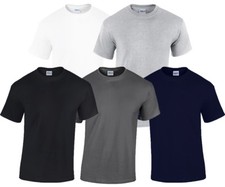 6 GILDAN T-SHIRTS HEAVY COTTON