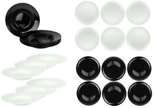 Pizzateller Ø 32cm und Pastateller Ø 28,5cm in Weiß oder Schwarz 