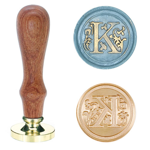 Siegelstempel mit buchstaben - siegelstempel,