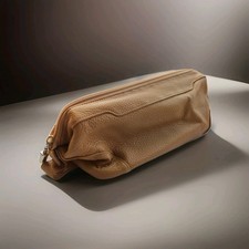 PENHALIGON'S beauty Kosmetik Tasche Case Beige -  Leder *NEU*