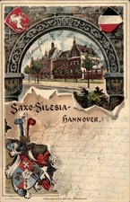 Studentika Litho Hannover in Niedersachsen, Saxo Silesia, Wappen - 4745888