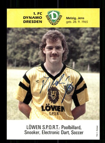 Jens melzig autogrammkarte - jens,