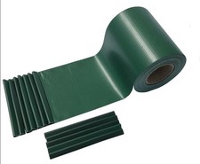 29m Grün PVC Sichtschutz Streifen Zaunfolie Doppelstabmatten Zaun Stabmattenzaun