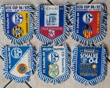 6 Wimpel Schalke 04 UEFA CUP