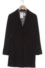 MILESTONE Mantel Damen Jacke Parka Gr. EU 36 Leder Baumwolle Bordeaux #vsl85z5