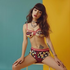 Frau Model Vintage Retro Foto 1970s Glamour Sexy  Girl Akt Aktfoto Bikini Hot