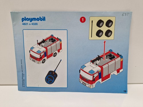 Playmobil 4821 feuerwehrauto - 4821,