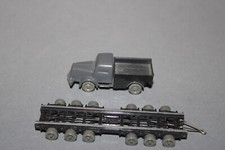 Wiking 1:87 Unverglast  Henschel mit Kurzpritsche und Culemeyer Straßenroller