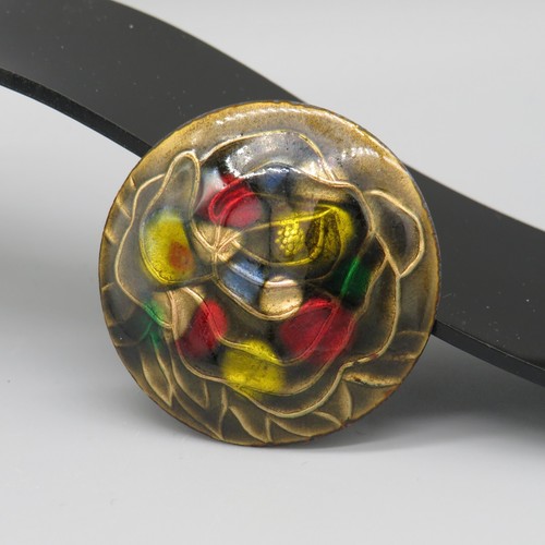 Vintage brosche emailliert - vintage,