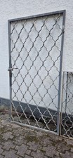 Eisentor  B 0,96m H 1,90m      und Fenstergitter gros B 1,10m H 1,07m     
