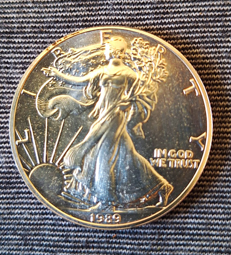 1989 american silver eagle - american,