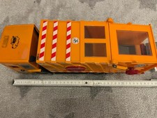 Dickie Toys Müllauto mit Tonne und Figur circa 40 cm