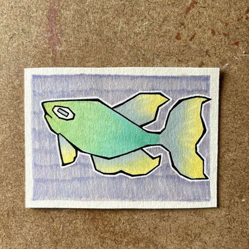 Aceo original miniatur - original,