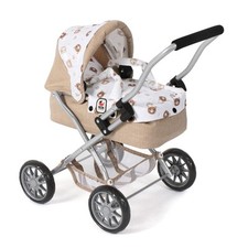 Bayer Chic 2000 Puppen Mini-Kuschelwagen SMARTY Bärchen beige NEU