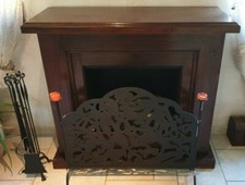 Holz Gelkamin Ethanol natur Massivholz Bioethanol gebraucht aber -TOP Zustand-