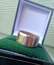 9ct Gold Hochzeit Ring Sehr