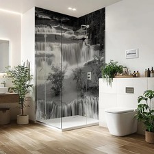 Duschrückwand Aluverbund Alu