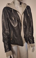 ***DAMEN BIKER LEDERJACKE ECHT