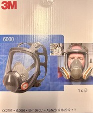 3m Mehrweg-Vollmaske 6900L Größe L Orginal Verpackung Unbenutzt NEU
