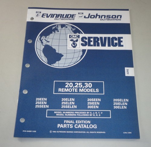 Teilekatalog omc evinrude - omc,