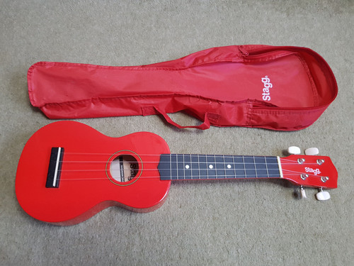 Stagg ukulele string red - stagg,