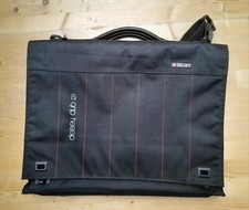 ?⚠️Jetzt.. Delsey club Schultasche Schultergurt Flug/Reisetasche Notebook schw.