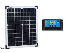 24V Solarset  Solarmodul Laderegler Solarpanel Set Torantriebe geeignet B5