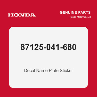 Honda original 87125 041 680 - honda, 87125-041-680